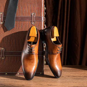Petites chaussures pour hommes à la mode haut de gamme en cuir véritable à bout rond quatre saisons - Product Image 5