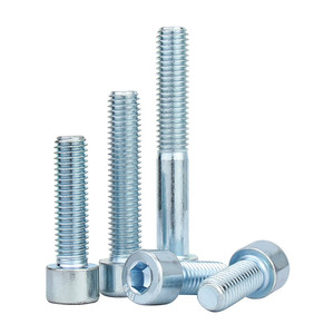 Gegalvaniseerd Wit Blauw Verzinkt Klasse Klasse 4.8 8.8 10.9 12.9 Koolstofstaal Hex <span class=keywords><strong>Allen</strong></span> L Sleutelbout Din912 Blauwe Schroef - Product Image 5