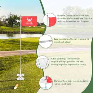 Groothandel Custom Logo Indoor & Outdoor Wosofe Golf Putting Tutor Golf Swing Trainer Voor Golf Groene Hole Oefenhulpmiddelen Training - Product Image 5