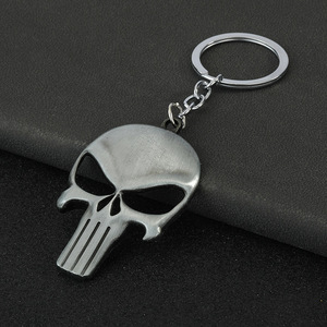Yujiantong พวงกุญแจ Punisher ขายตรง<span class=keywords><strong>จา</strong></span>กผู้ผลิตหน้ากากสยองขวัญและพวงกุญแจสำหรับวันฮาโลวีน - Product Image 4