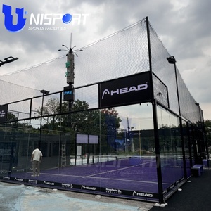 UNISPORT Campo da <span class=keywords><strong>Padel</strong></span> Professionale per Esterni, Erba Sintetica Multifunzione per Sport, Fabbrica <span class=keywords><strong>Mondiale</strong></span> di Campi da <span class=keywords><strong>Padel</strong></span> - Product Image 3