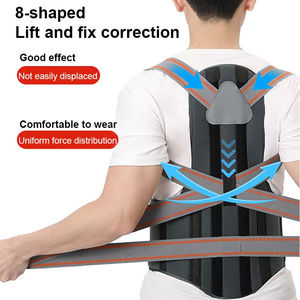 Corrector de Postura Ajustable, Cinturón de Soporte para la Espalda, Faja de Soporte para Adultos, Prevención de Problemas de Hombros - Product Image 3