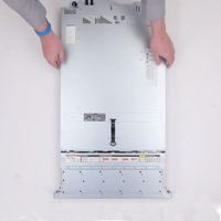 Serveur rack Dell PowerEdge R6615 10SFF avec processeur AMD EPYC 9654, 2 cartes LOM 1GbE, 32 Go de mémoire, alimentation redondante 2*1600W, PCIe