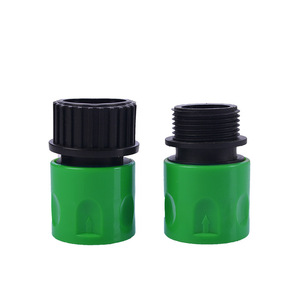 Conexiones de tubería de agua para jardín de plástico Huabangshi de 25 mm con acoplamientos rápidos roscados para conexión de manguera y pistola de agua - Product Image 3