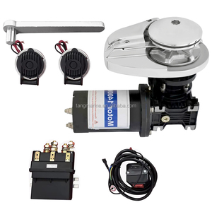 Hochglanz poliertes elektrisches Anker kabel aus Edelstahl Ankerwinde 12V 24V Yacht Ankerwinde - Product Image 5