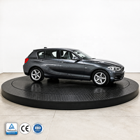 Plateforme tournante pour voiture de 3000 kg à 360 degrés, système de stationnement rotatif pour l'affichage en salle d'exposition avec télécommande