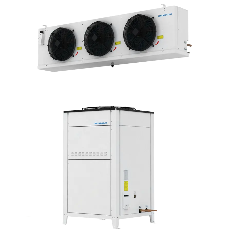 8 HP 10HP 15HP 20HP 30HP 보행 냉동용기 냉장 아이스 박스 냉실-25 도 응축 유닛 및 증발기