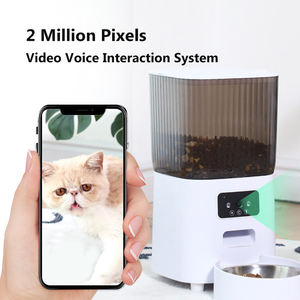 Alimentador de mascotas inteligente para perros y gatos, aplicación de teléfono móvil Wifi, Control remoto, microchip, Alimentador automático para mascotas con 6l - Product Image 5