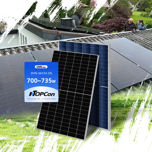 แผงโซลาร์เซลล์ร็อตเตอร์ดัม รับประกัน 30 ปี 720w 550w 500w 600w 720W โมโน ไบเฟเชียล TOPcon สำหรับระบบโซลาร์เซลล์บ้าน - Product Image 1