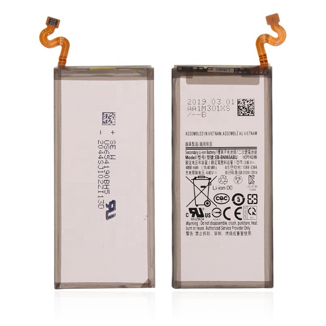 Full Capacity for Samsung Galaxy Note 9 N960 Battery 4000mAh Replacement Mobile Phone Battery
