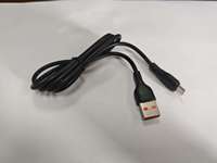 Câble de charge rapide USB 2.0 composite en cuivre PVC noir de 1 m pour téléphones mobiles, appareils photo, ordinateurs et Android