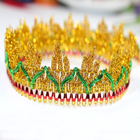 Vente en gros populaire belle frange dentelle pour décorer or et argent soie dentelle vêtements accessoires, or dentelle