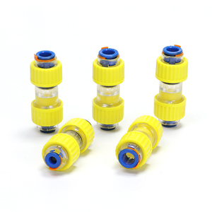 Conector hermético de gas y agua HDPE DPZA8/6mm para manguera de aire, conector de microducto, bloqueador de gas de ajuste directo - Product Image 1