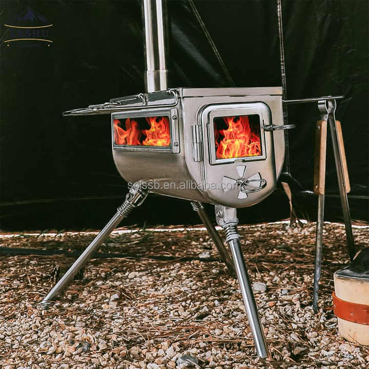 Factory direct sales Outdoor stainless steel stove outdoor camping BBQ