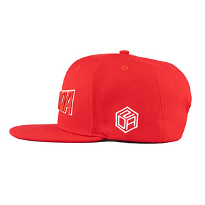 Gorra Deportiva TCAP China Personalizada de 6 Paneles con Cierre a Presión, Mezcla de Lana y Bordado en Relieve - Product Image 4