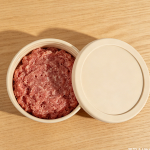 Tazón Hermético y Ultraportátil con Tapa, Tamaño Adecuado de 200 ml, Silicona Segura, Sin Mezcla de Sabores, para Loncheras - Product Image 1