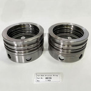 Peças de maquinaria de construção Martelo do disjuntor hidráulico <span class=keywords><strong>Rock</strong></span> <span class=keywords><strong>Breaker</strong></span> Pistão Anel Ferramenta cinzel Impulso superior inferior Bush Rod Pin - Product Image 5