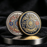 Pièce commémorative personnalisée en métal moulée sous pression, plaquée argent, gravée, avec logo animal 3D, pour chien, souvenir, présentoir