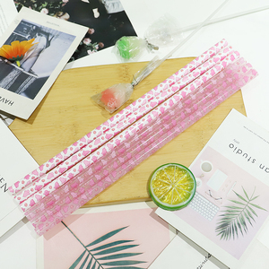 Pajitas Reutilizables de PP de 12 Pulgadas con Diseño de <span class=keywords><strong>Calabaza</strong></span> Fantasma Rosa Certificada para Bebidas de 30/40, Novedad Navideña 2025 - Product Image 3