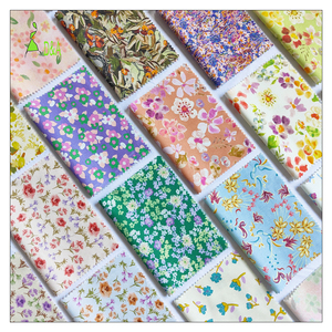 Tessuto artigianale floreale Vintage di alta qualità 20*20/60*60 44 ''145gsm stampa digitale trapunta tessuti - Product Image 1