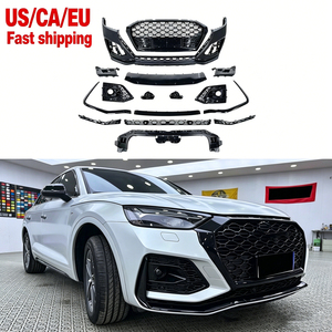 Kit carrosserie style <span class=keywords><strong>RSQ8</strong></span> avec calandre noire brillante pour <span class=keywords><strong>Audi</strong></span> Q5 SQ5 B9.5 2022-2025 – Ensemble de pare-chocs avant US Stock Car Q5 SQ5 FY - Product Image 1