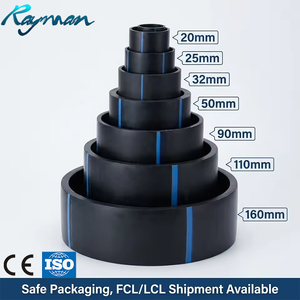 Tubo in HDPE PE100 SDR11 PN16 PN10 DN 65mm 80mm 150mm 700mm 1000mm 1 1/2 2 2.5 3 4 5 6 12 14 24 32 36 Pollici di Diametro - Product Image 5