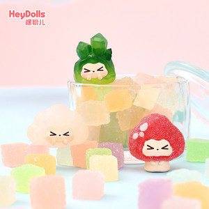 Venta al por mayor transfronteriza <span class=keywords><strong>KIKI</strong></span> Candy Party Beans Cutie Blind Bag Juguete de PVC de moda Adorno creativo para escritorio Regalo de cumpleaños - Product Image 2