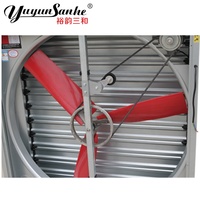 Ventilateur d'extraction industriel électrique haute vitesse à roue en acier inoxydable pour moteur, OEM pour atelier, ferme avicole, serre