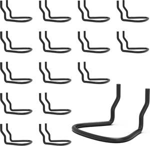 OEM Black Carbon Steel Pegboard Plier Holders with <b>Hook</b> Type Installation for Garage <b>Tool</b> Organization - Product Image 1