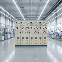 Conexión de Energía Renovable para Interiores, Modular, con Aislamiento Metálico, Lleno de SF6, 12kV 630A, Resistente a la Intemperie IP67, Preparado para Redes Inteligentes