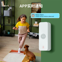 Détecteur de mouvement humain intelligent WiFi à infrarouge PIR pour maison connectée, large portée