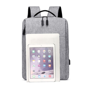Factory Wholesale Business Men' School Bag Customize LOGO Teens Leisure Travel <b>Laptop</b> <b>Backpack</b> with Usb Mochila - Product Image 5