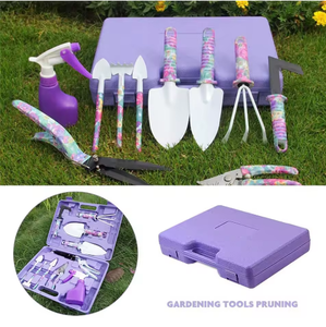 Multifunctional 10 Pcs Garden <b>Hand</b> <b>Tool</b> <b>Set</b> Other Material Heavy Duty with Soft Case OEM 1 Year Warranty - Product Image 2
