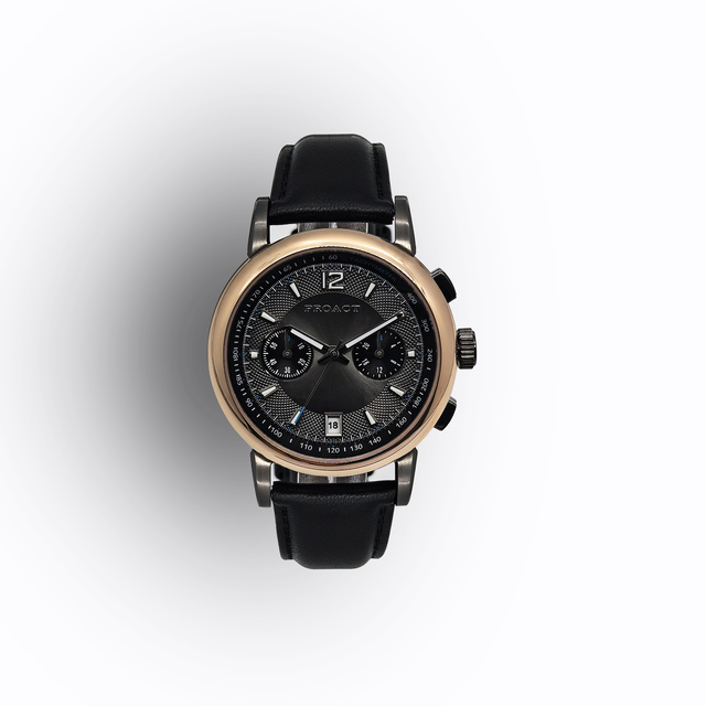 Waterproof Sports Luxury Genuine Leather Strap Watches Men Wristwatch Mens Reloj Wrist Quartz Watch for Men Gifts
