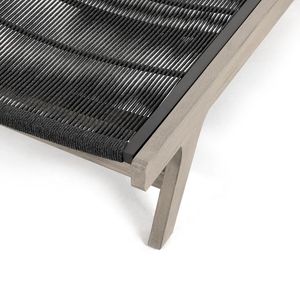 Lit longue extérieur moderne en teck pour jardin Patio hôtels piscine <span class=keywords><strong>bain</strong></span> <span class=keywords><strong>de</strong></span> <span class=keywords><strong>soleil</strong></span> sur la plage Daybed Style - Product Image 5
