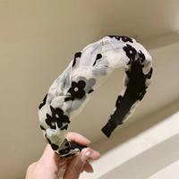 Serre-tête antidérapant à dents croisées pour femme – Collection été haut de gamme, sensible à la pression, idéal pour les vacances, passe-partout, style rétro