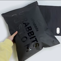 Sacs d'emballage en polyéthylène mat recyclables avec fermeture éclair pour vêtements, personnalisables avec logo privé