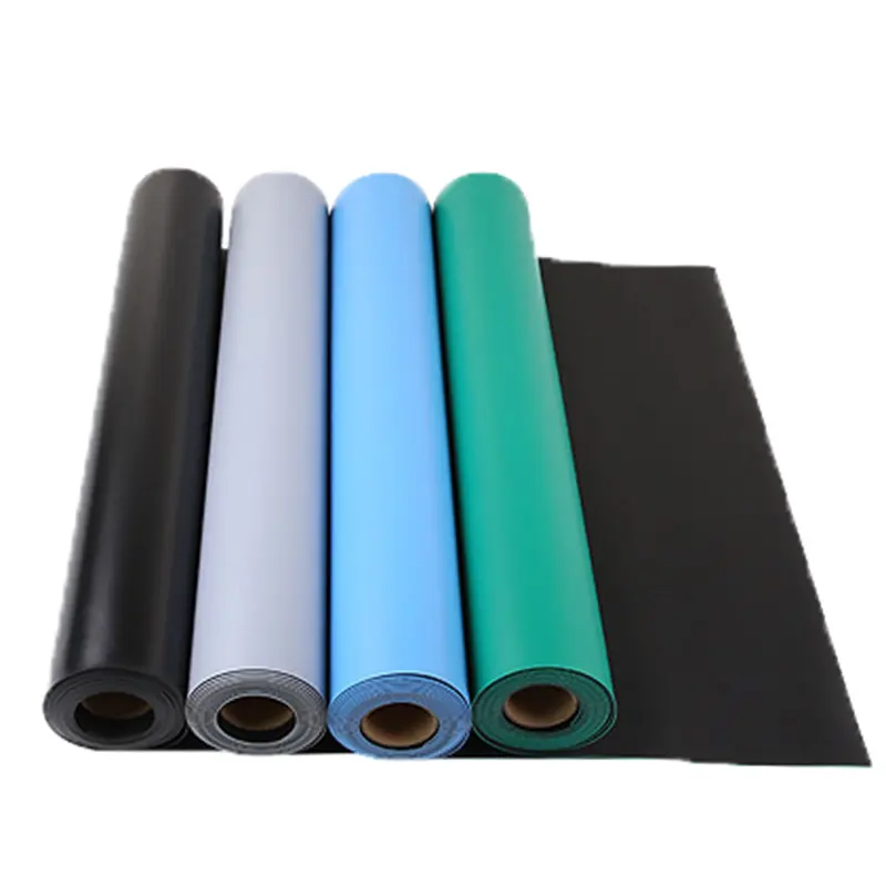 Hoge Kwaliteit 2Mm Esd Rubber Mat Antistatische Tafelmat Vloermat Voor Cleanroom