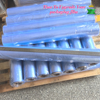 Boîte d'emballage alimentaire haute performance, emballage biodégradable pe/pof/pvc, tube thermique, feuille d'emballage rétractable 20 microns