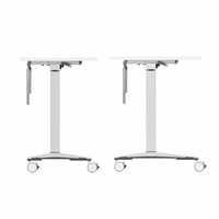 Table de formation pliante en métal au design moderne, simple et mobile, personnalisable, pour bureau, école ou ordinateur