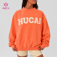 Sudadera Personalizada con Bordado, Cuello Alto, Diseño de Puntos, Felpa Francesa, 420 g/m², 100% Algodón, para Mujer