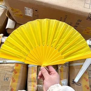 <b>Personalized</b> Colorful Painted Bamboo Folding Hand <b>Fan</b> Stylish Love Style for Promotions - Product Image 3