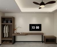 Hotel-TV-Schrank-Kombinationsset mit Schreibtisch, Gepäckschrank und Kleiderschrank – Maßanfertigung ab Werk für Gästezimmer und Resortprojekte