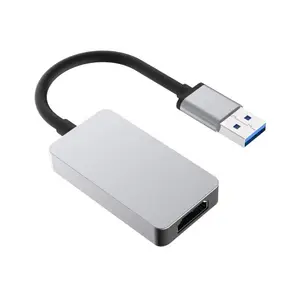 Grosir driver installer pc-UH1 Adaptor USB 3.0 Ke HDMI USB A Ke HDMI, Hub Video 1080P untuk PC Lapdock