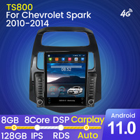 Lecteur DVD de voiture MEKEDE Android 4 cœurs IPS 2.5D pour Chevrolet SPARK 2011 2012 2013 2014 8+128 Go Système vidéo radio navigation