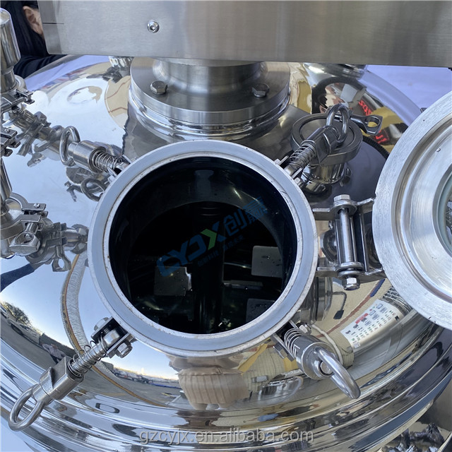 Оборудование для производства косметики для гомогенизации смешивания, Детский Крем, вакуумный эмульгирующий смеситель