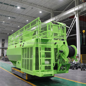 Máquina de Hidrosembrado Comercial para Vegetación de Taludes sobre Remolque, Motor Diésel de 120KW y Bomba, Tanque de 10000L, Capacidad de 90m3/h - Product Image 6