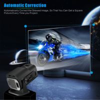 Proyector HY320 Mini HD Para Cine en Casa al por Mayor, Mini Proyectores Inteligentes con Android 11, Proyector Portátil con WIFI 6 y 200 Lúmenes ANSI