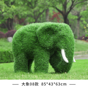 Yeni yapay <span class=keywords><strong>TOPIARY</strong></span> hayvan fil özelleştirilmiş bahçe çim dekorasyon UV simüle <span class=keywords><strong>Topiary</strong></span> hayvan karakter - Product Image 5