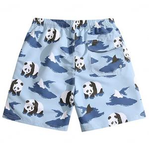 Caleçons boxers mi-hauts en coton pour hommes, coupe ample, motif flèche, avec rayures écossaises tissées, sous-vêtements respirants avec logo à la taille - Product Image 4